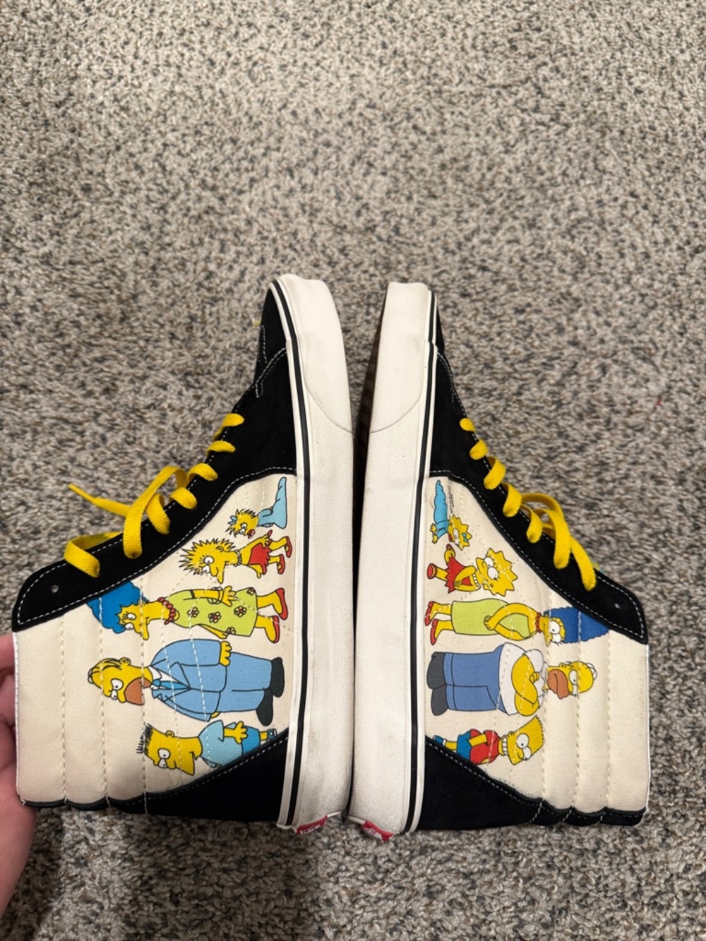 Vans x The Simpsons SK8-Hi Simpsons Family Shoes 12